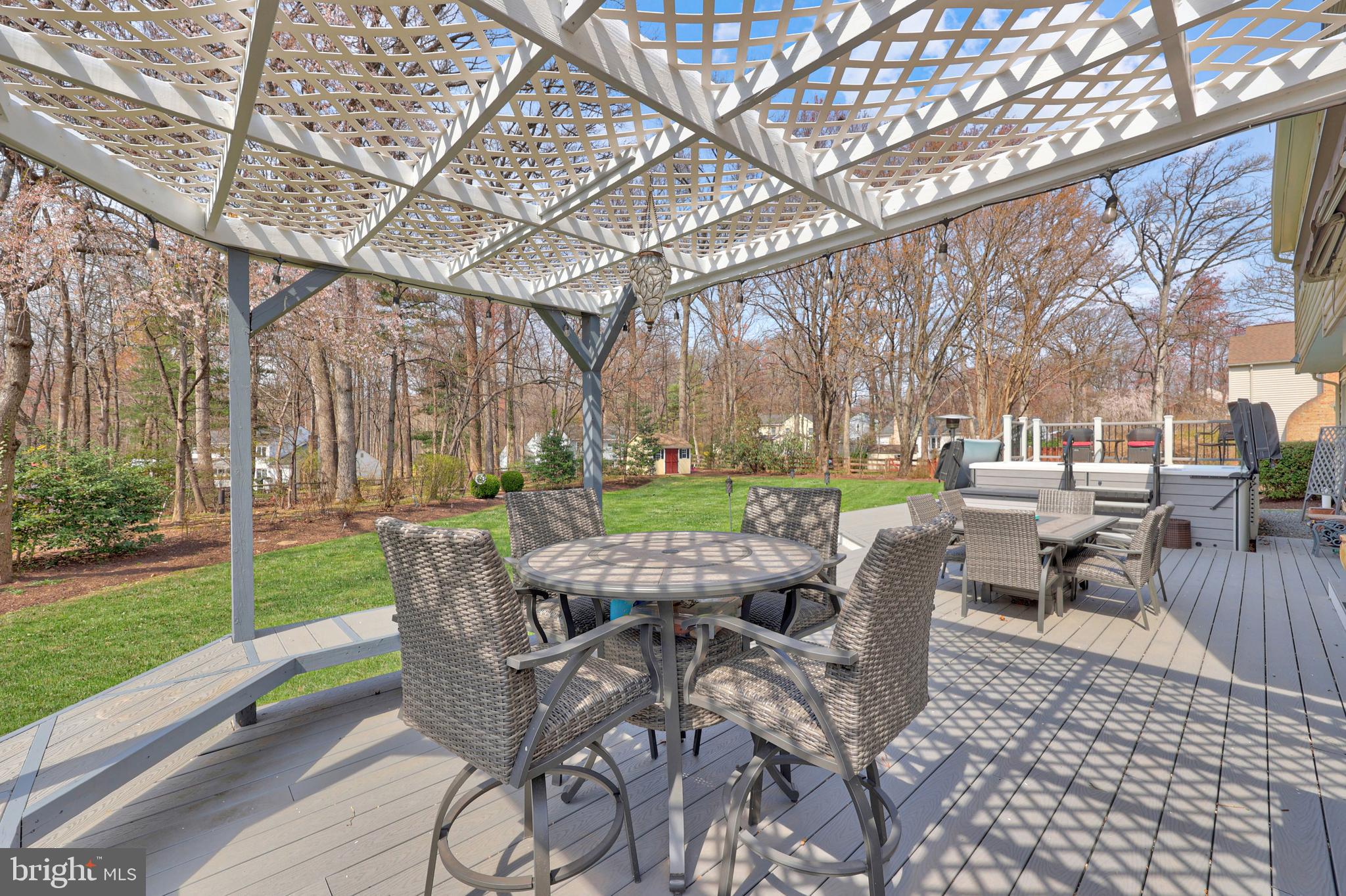 5024 Pheasant Ridge Road Fairfax, VA 22030 - Photo 41 of 51 Outside Entertainment Area - Trex Deck