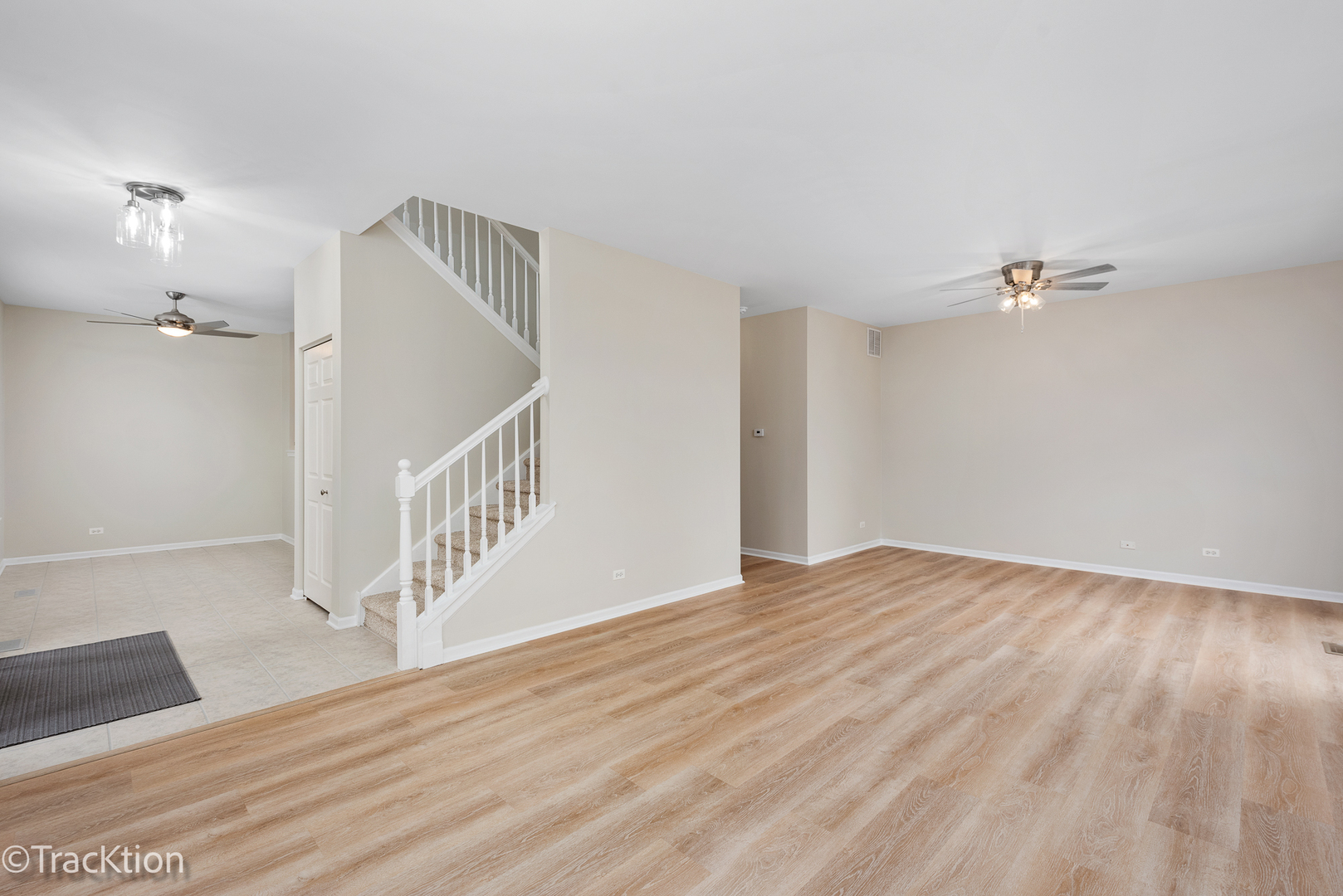 220 Brompton Lane, Unit A Sugar Grove, IL 60554 - Photo 9 of 19 a view of an empty room with wooden floor
