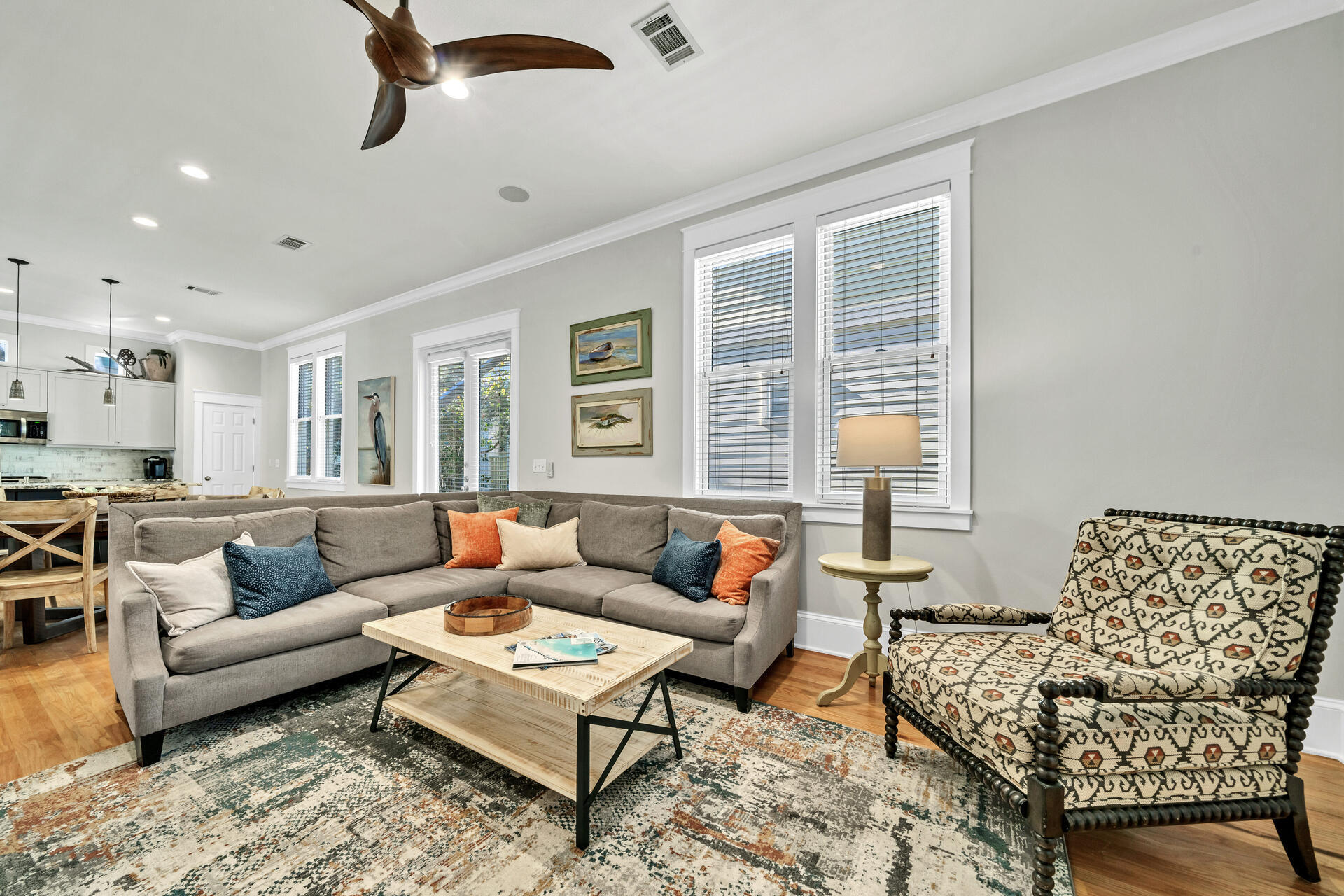 107 Chelsea Loop Road Santa Rosa Beach, FL 32459 - Photo 19 of 66 a living room with furniture and a large window