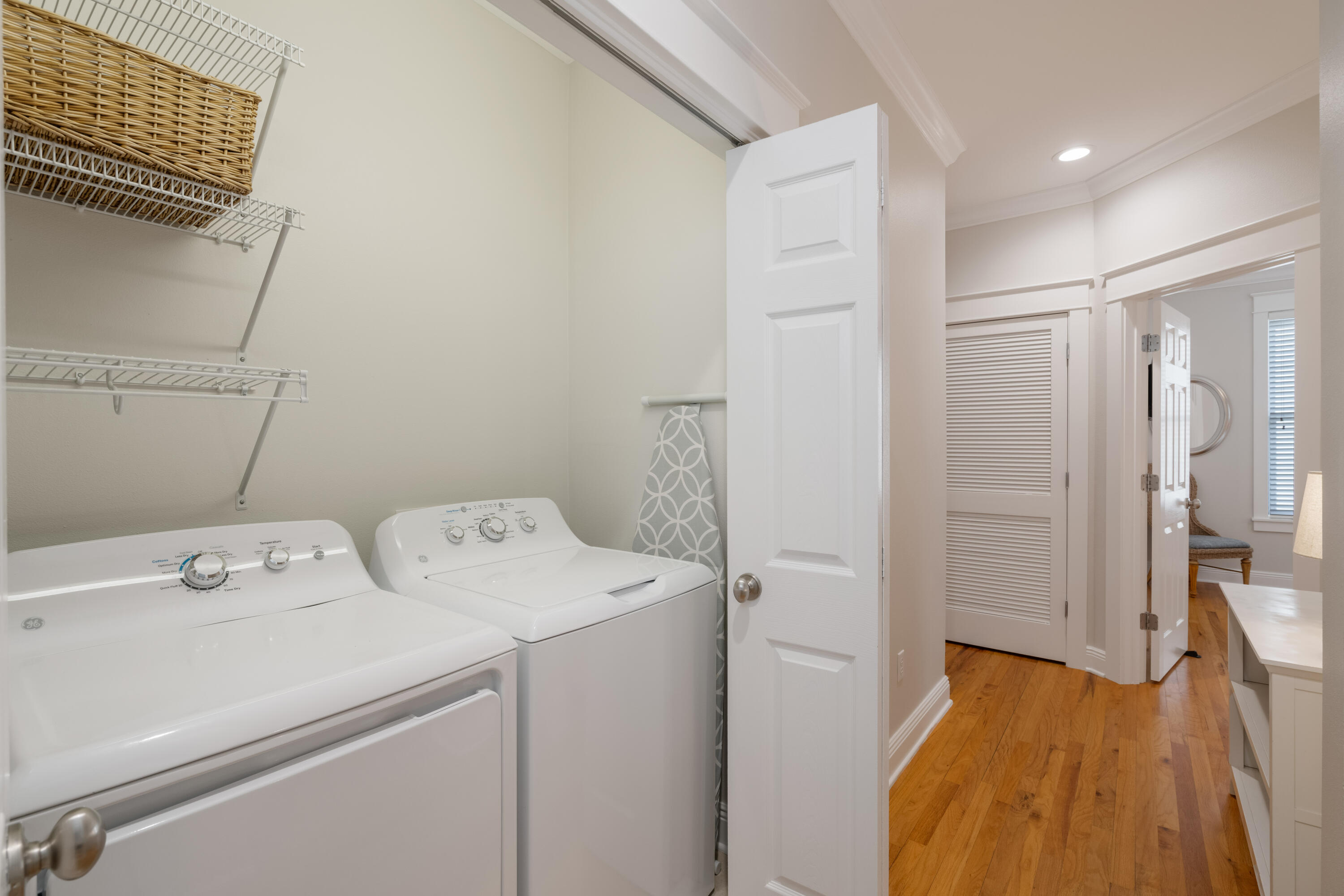 107 Chelsea Loop Road Santa Rosa Beach, FL 32459 - Photo 23 of 66 a utility room with dryer and washer