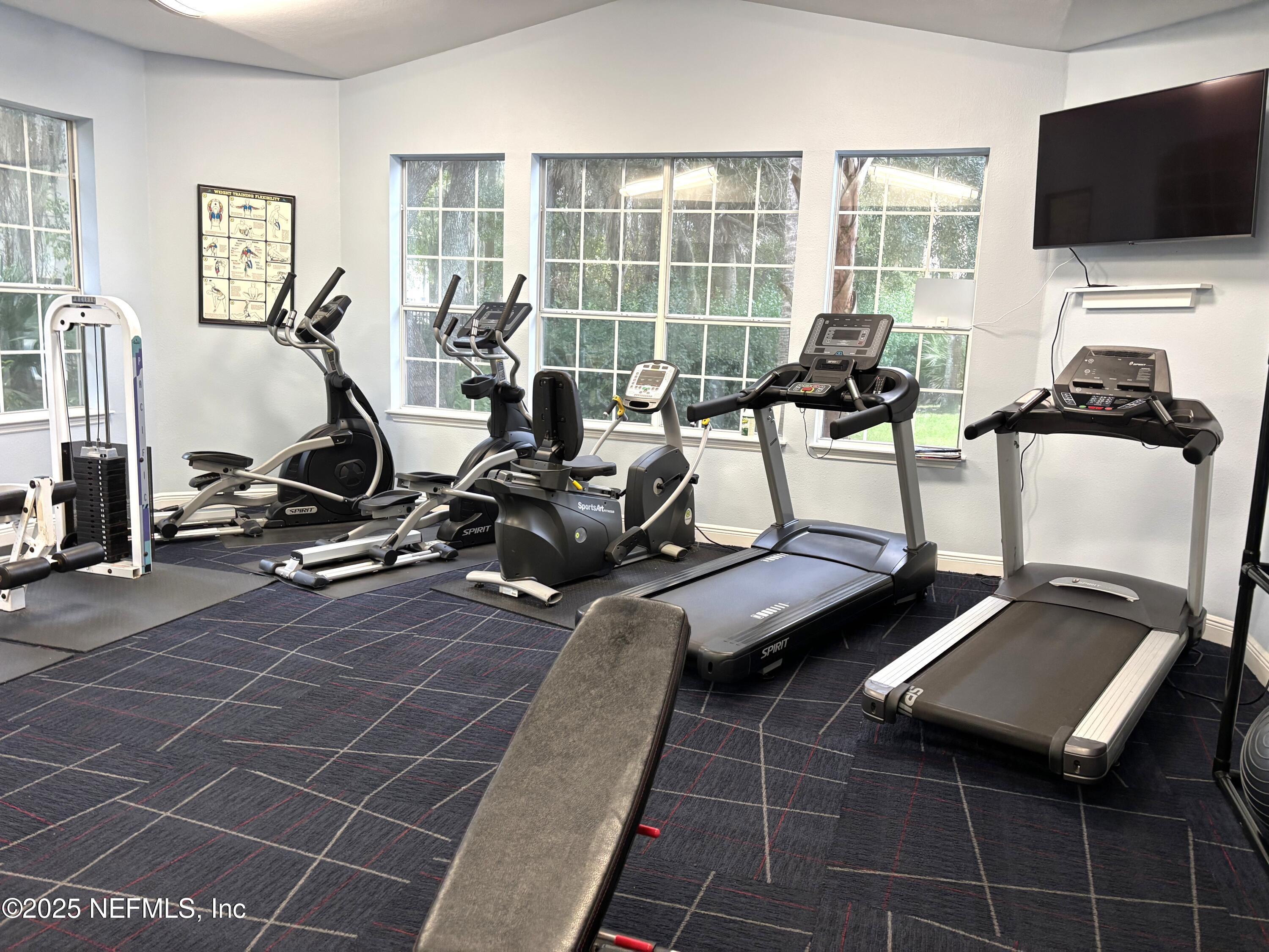 160 Veracruz Drive, Unit 422 Ponte Vedra Beach, FL 32082 - Photo 25 of 26 a view of a room with gym equipment