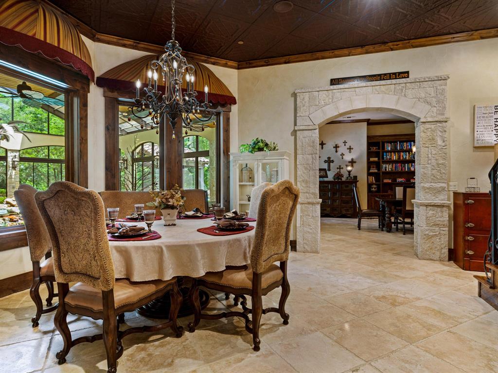 2115 Paradise Rnch Trail McKinney, TX 75071 - Photo 11 of 40 a view of a dining room with furniture window and outside view