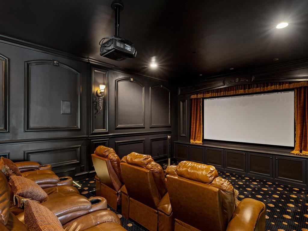 2115 Paradise Rnch Trail McKinney, TX 75071 - Photo 23 of 40 a room with furniture projector and screen