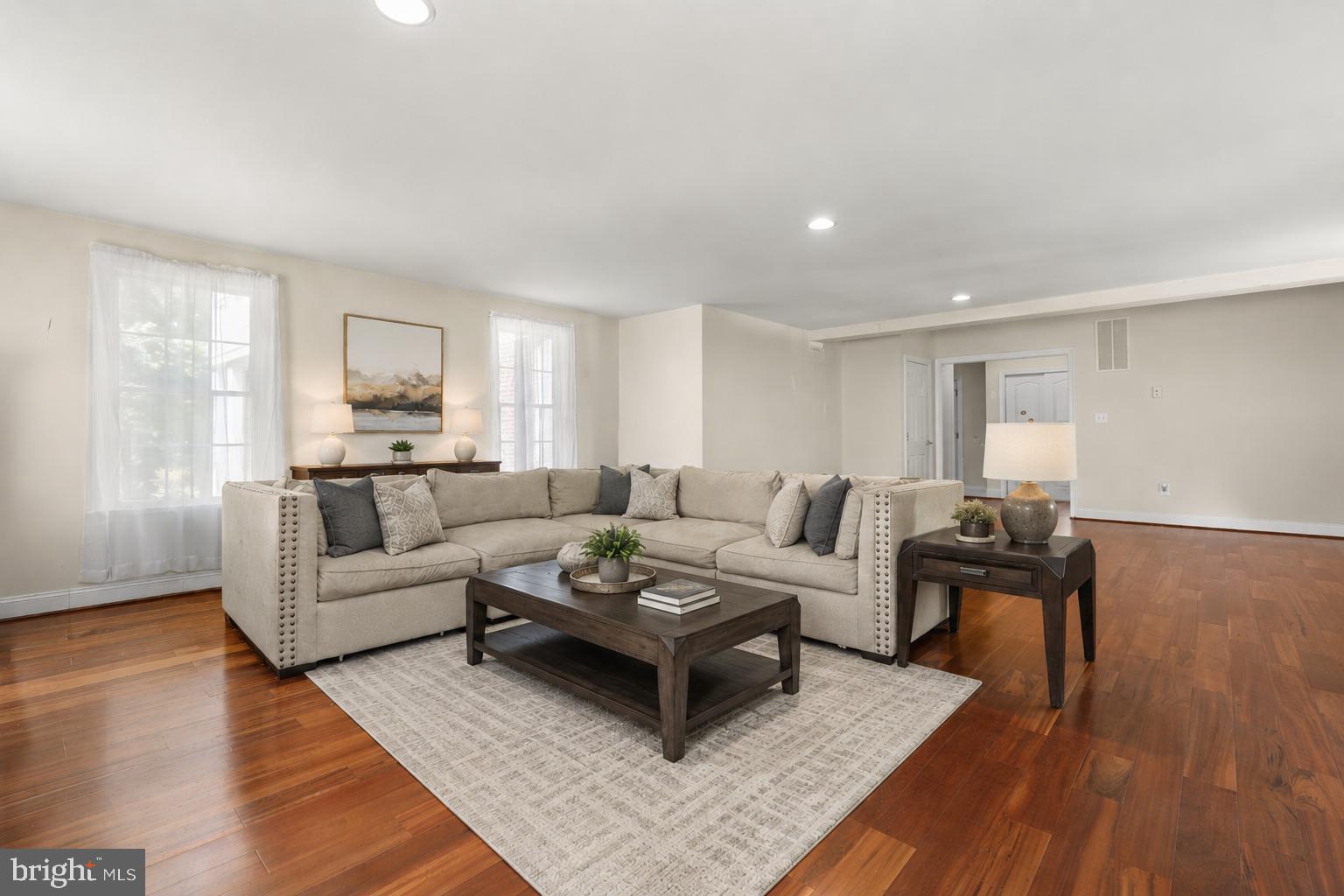 1601 Rushing Stream Court Forest Hill, MD 21050 - Photo 35 of 72 Family Room w/ recessed lights - virtually staged