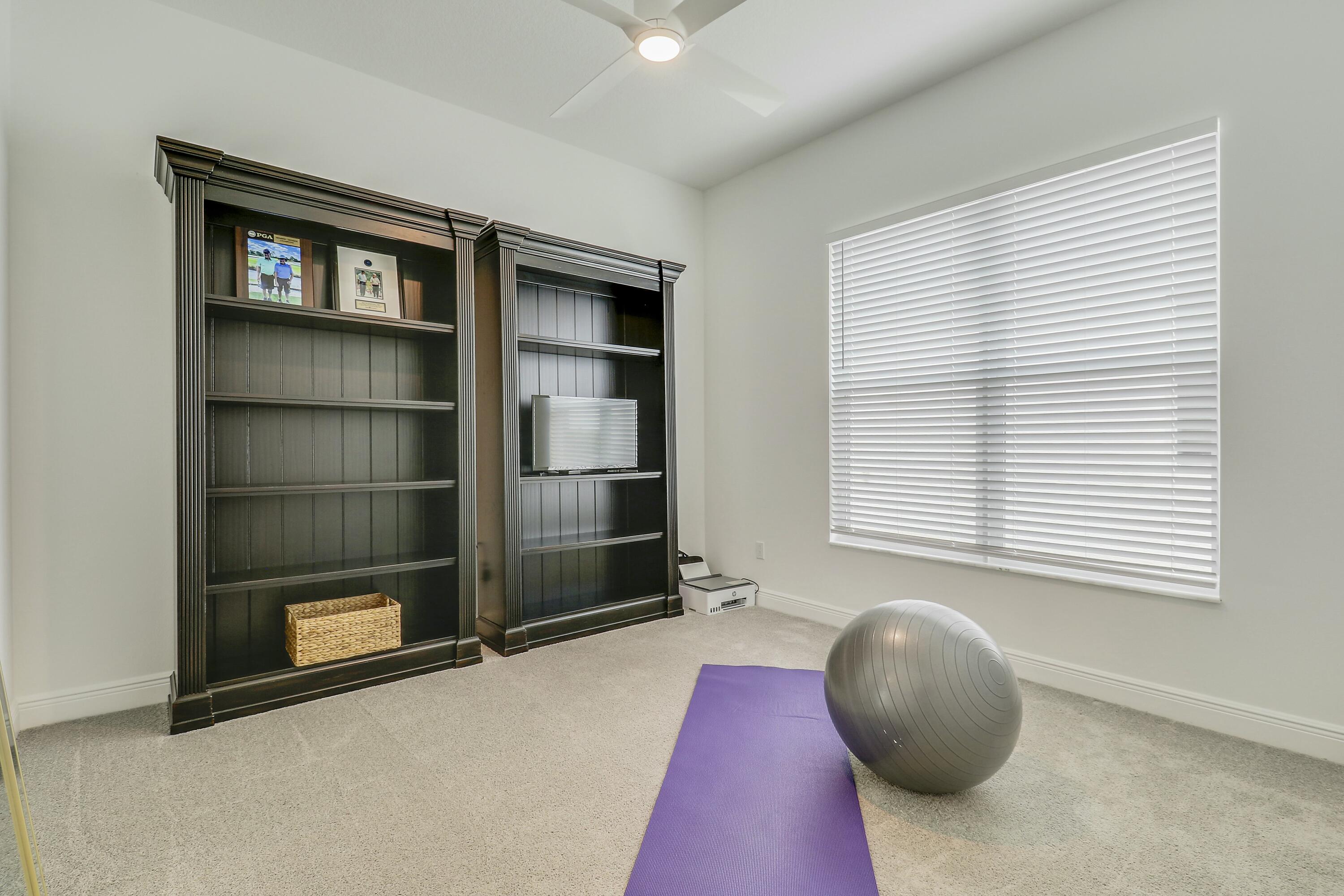 9182 Southwest Pepoli Way Port St. Lucie, FL 34987 - Photo 30 of 80 a view of an empty room with a window and closet