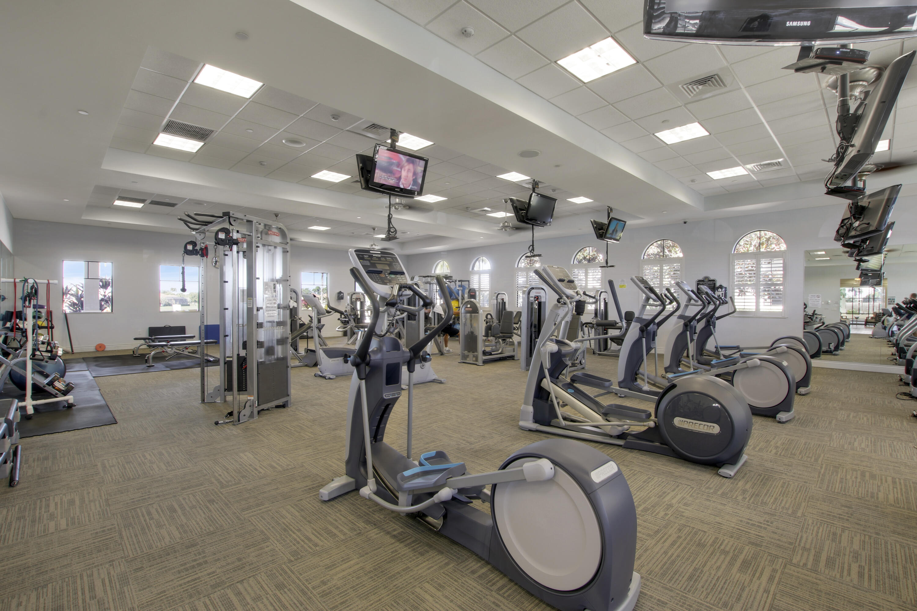 9182 Southwest Pepoli Way Port St. Lucie, FL 34987 - Photo 66 of 80 a view of a room with gym equipment
