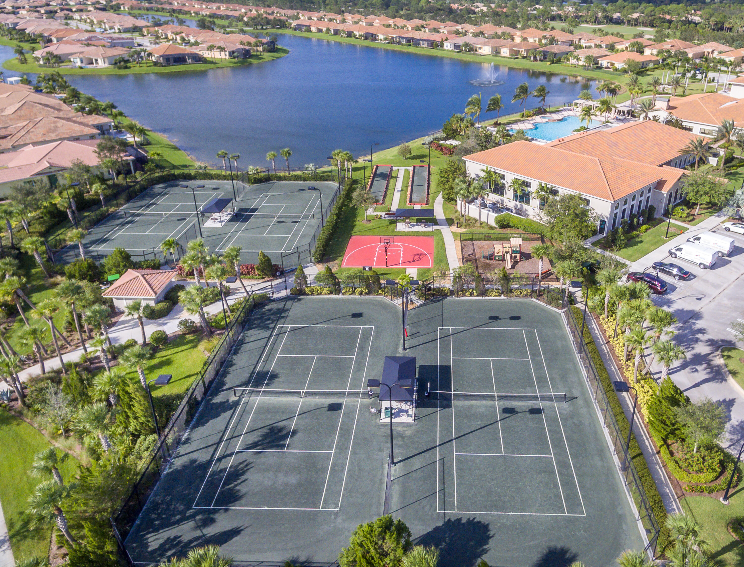9182 Southwest Pepoli Way Port St. Lucie, FL 34987 - Photo 75 of 80 an aerial view of a houses
