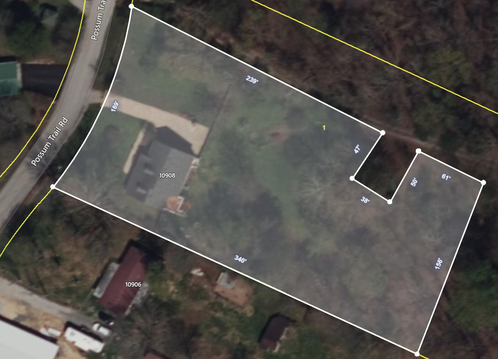 10908 Possum Trail Road Harrison, TN 37341 - Photo 50 of 52 Possum Trail Tax Map