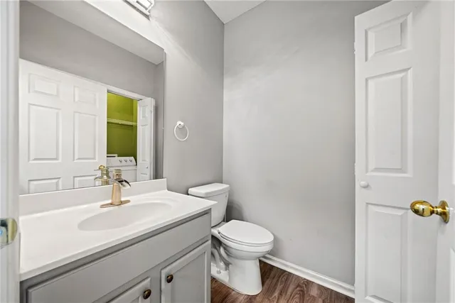 a bathroom with a sink and a toilet