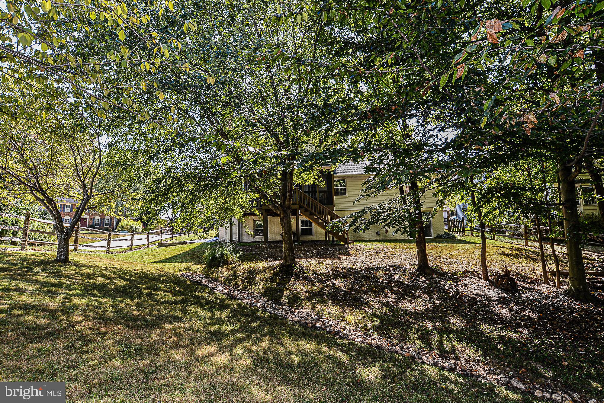 9106 Scott Street Springfield, VA 22153 - Photo 31 of 34 Private back yard