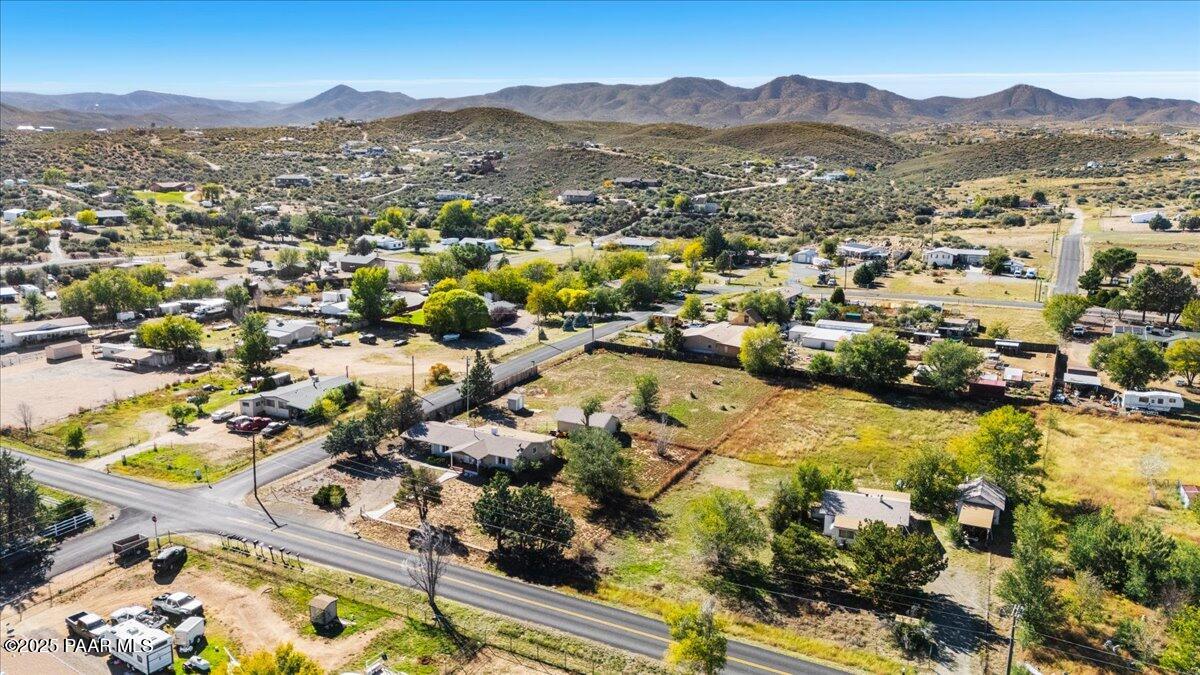 470 South Dewey Road Dewey-Humboldt, AZ 86327 - Photo 25 of 29 an aerial view of residential houses with outdoor space