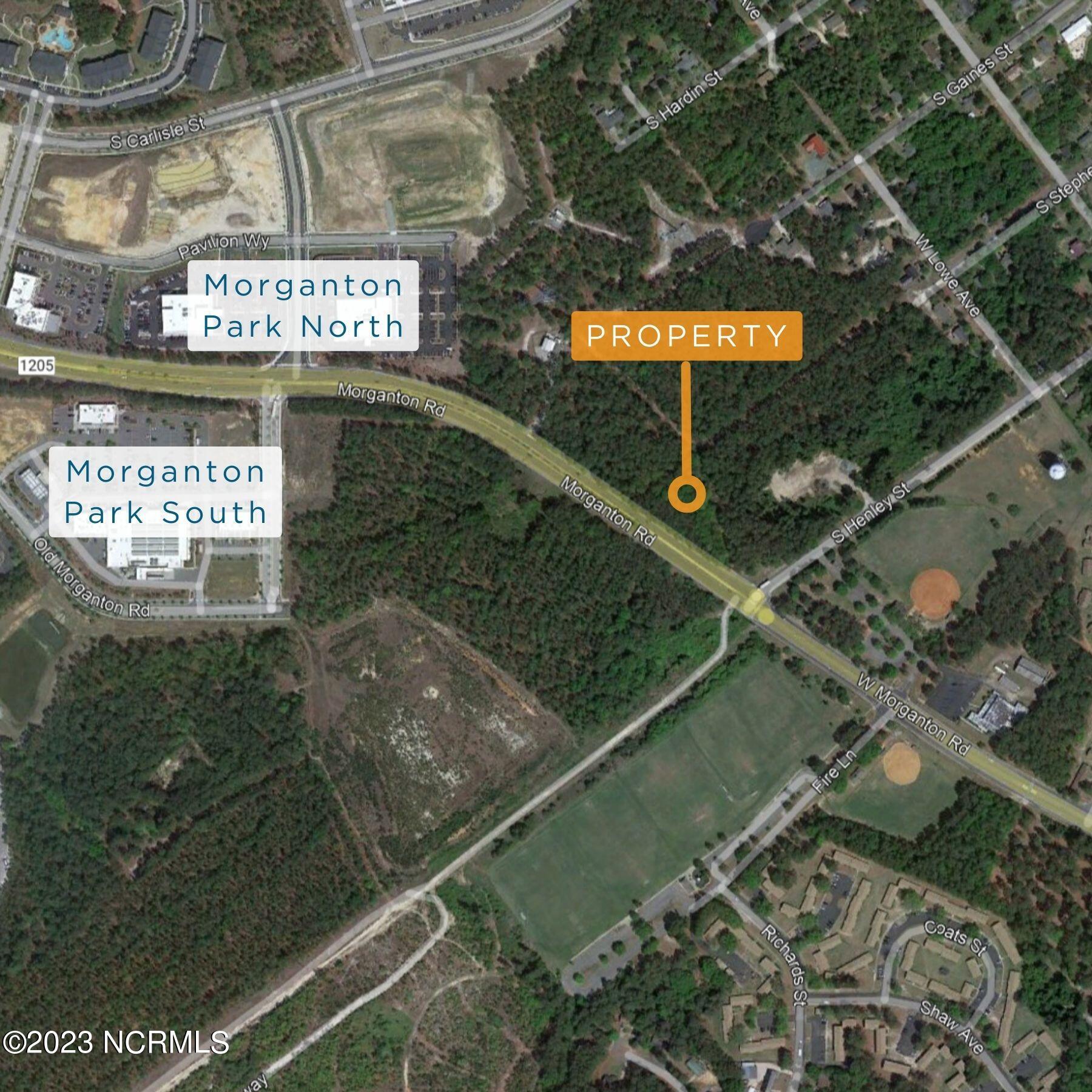 704 West Morganton Road Southern Pines, NC 28387 - Photo 3 of 3 Retail Map