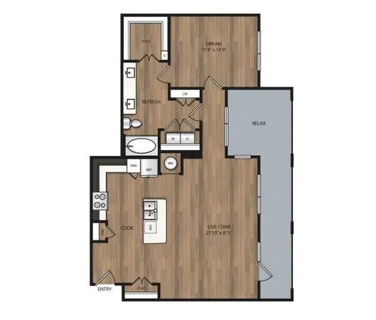 $1,421 | 3400 Firewheel Parkway, Unit 12303, Garland, TX 75040