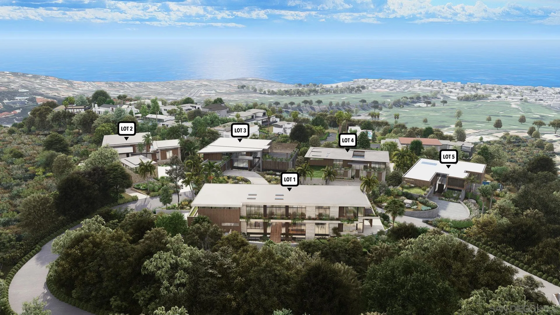 7138 Romero Loop, Unit 3 La Jolla, CA 92037 - Photo 11 of 13 an aerial view of multiple house