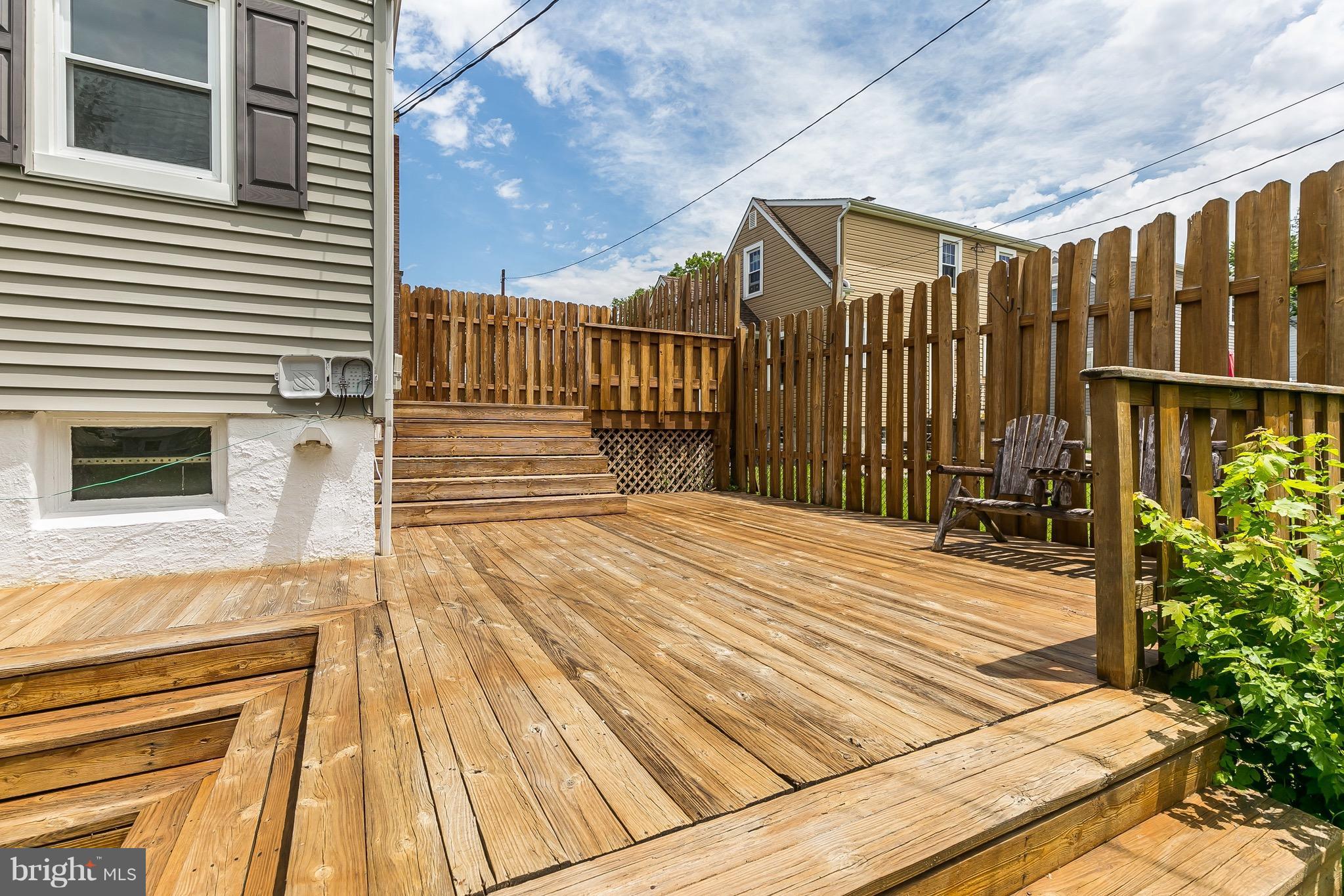 2613 Wentworth Road Baltimore, MD 21234 - Photo 26 of 27 Expansive 2 level deck perfect for entertaining!