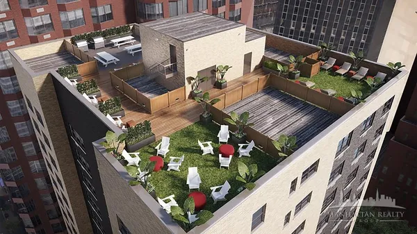 view of an outdoor sitting area