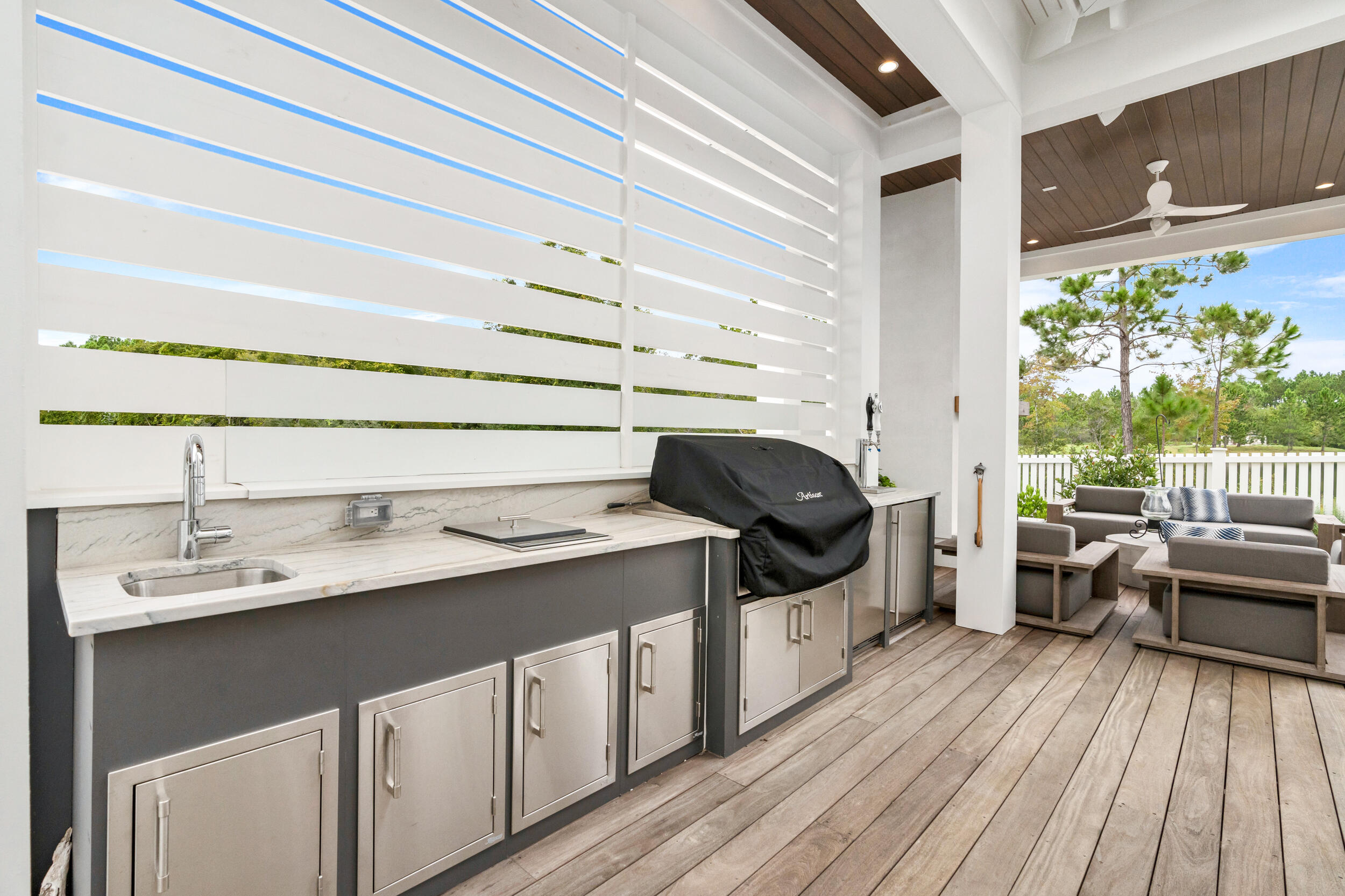 486 Cannonball Ln Inlet Beach Inlet Beach, FL 32461 - Photo 60 of 111 Outdoor Kitchen