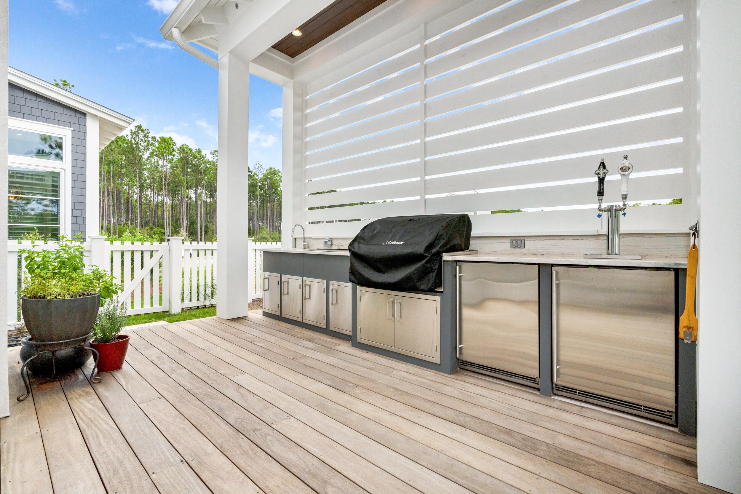 486 Cannonball Ln Inlet Beach Inlet Beach, FL 32461 - Photo 64 of 111 Outdoor Kitchen