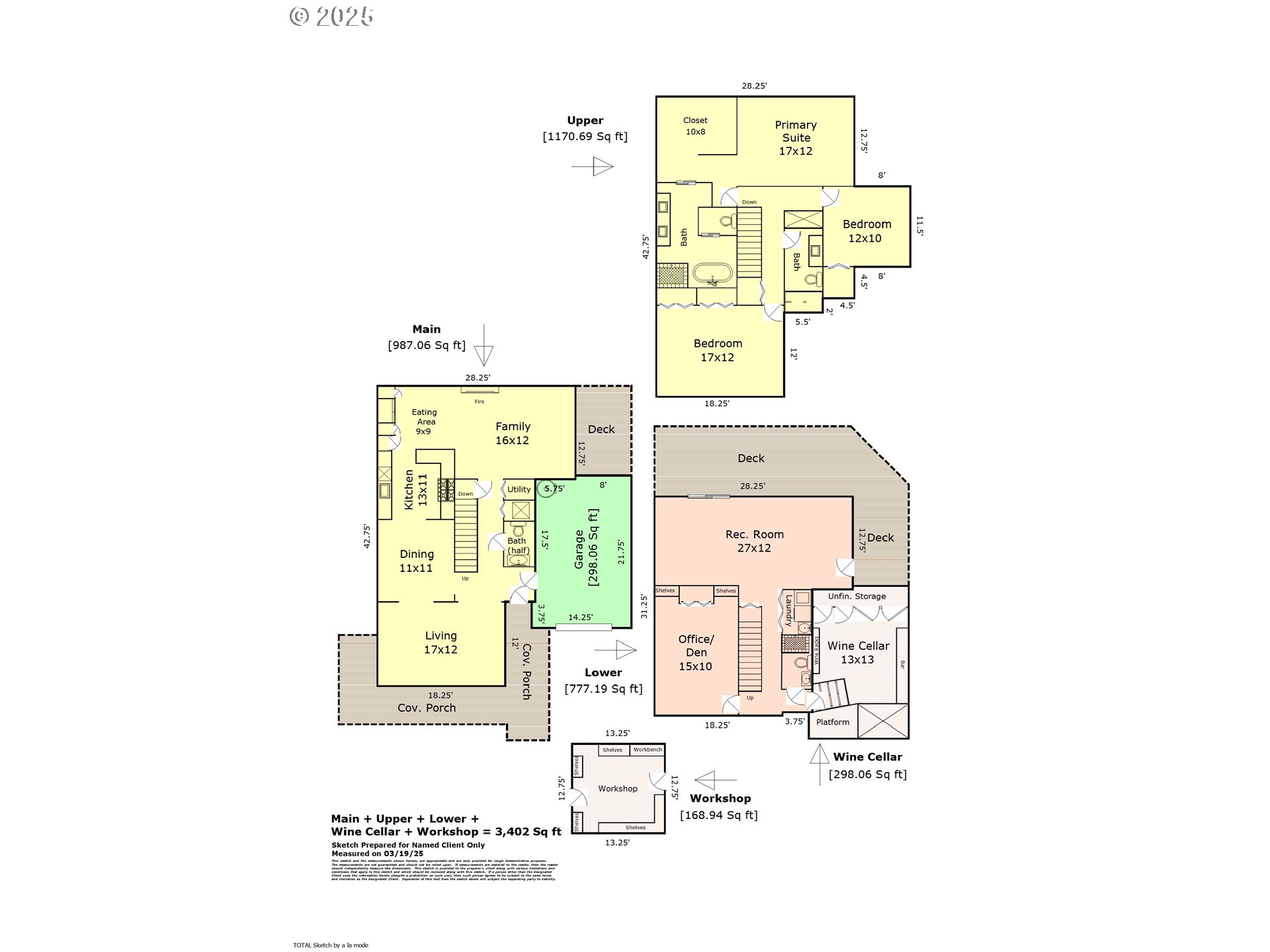 1035 Southwest Palatine Street Portland, OR 97219 - Photo 47 of 47 Floor Plan