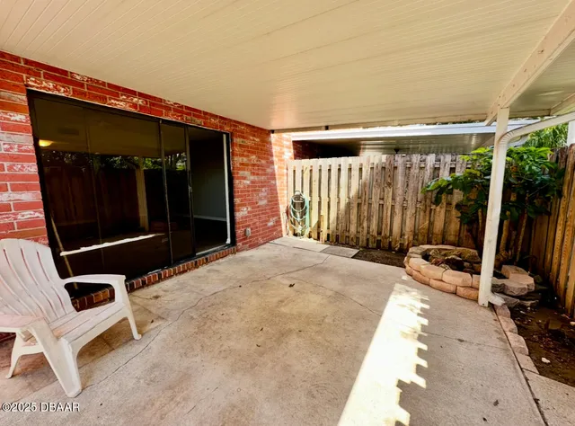 a view of front door
