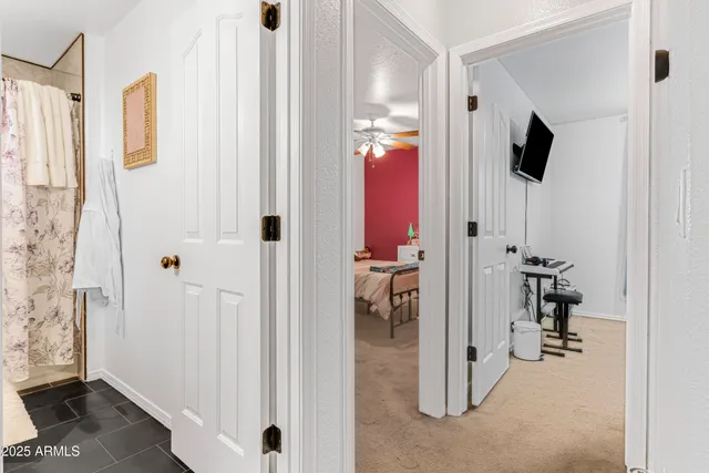 a view of a living room