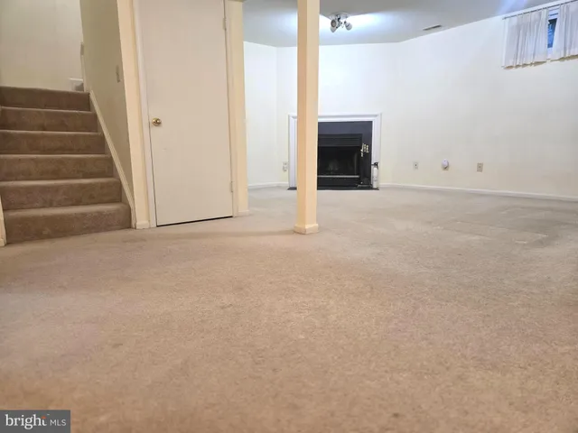 a view of empty room