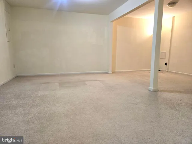 a view of empty room