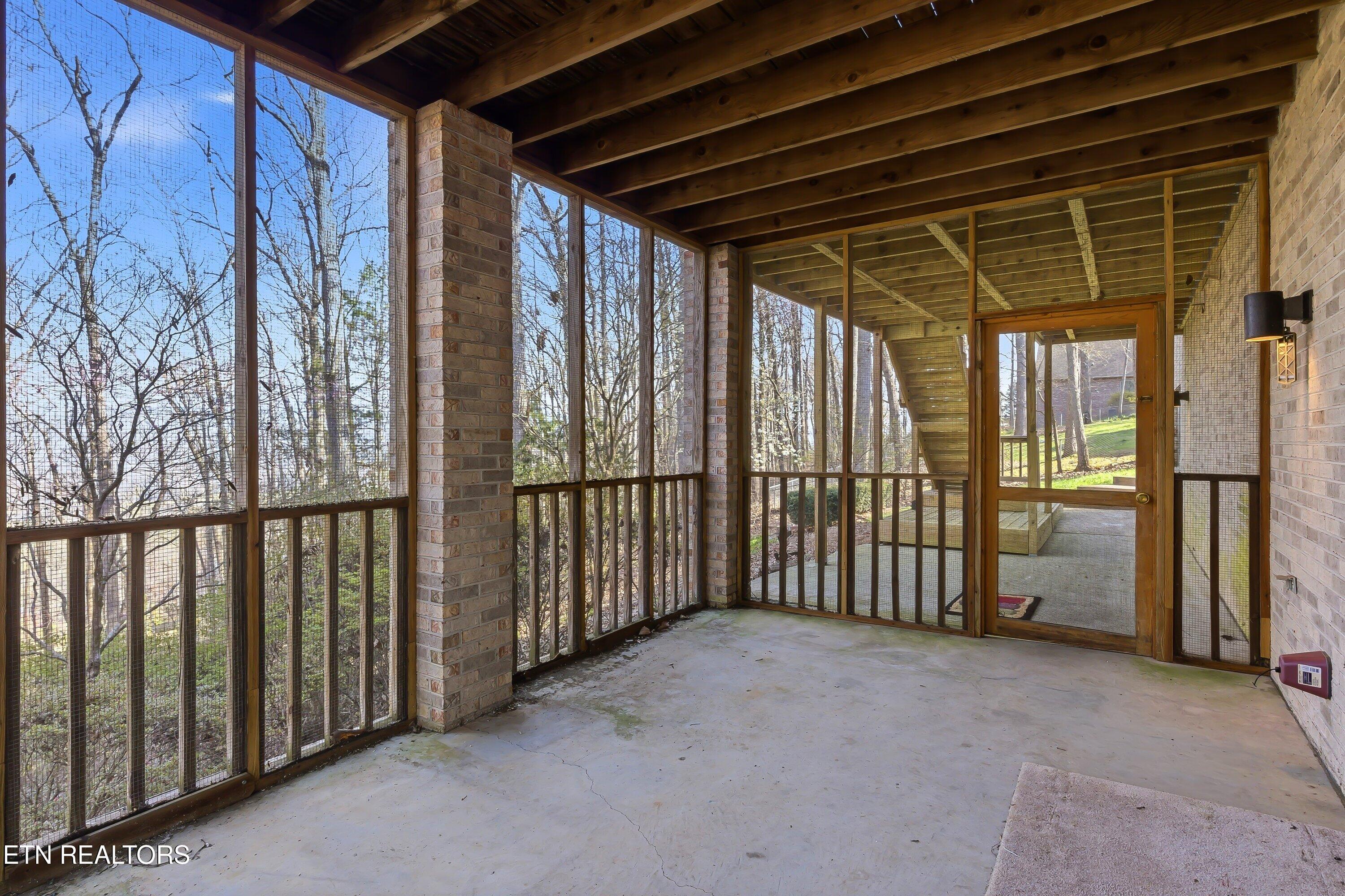 152 Whippoorwill Drive Oak Ridge, TN 37830 - Photo 26 of 28 Lower level screened porch