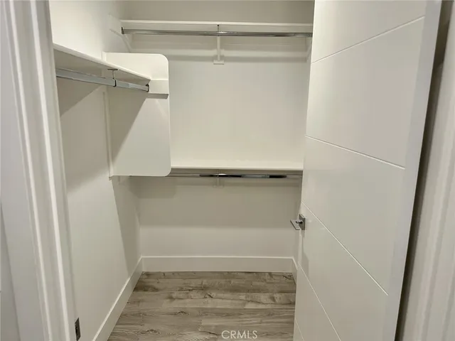 a view of walk in closet