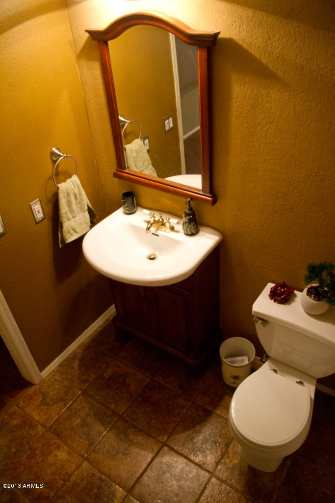6428 West Saddlehorn Road Phoenix, AZ 85083 - Photo 14 of 23 Downstairs Powder Room