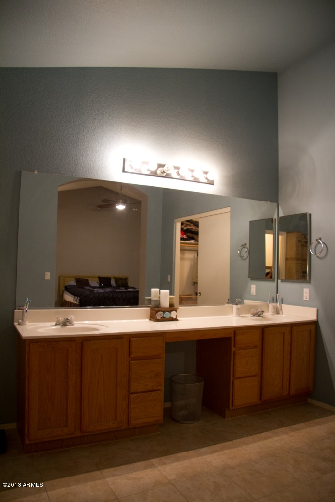 6428 West Saddlehorn Road Phoenix, AZ 85083 - Photo 17 of 23 Master Bath Vanity & Double Sinks