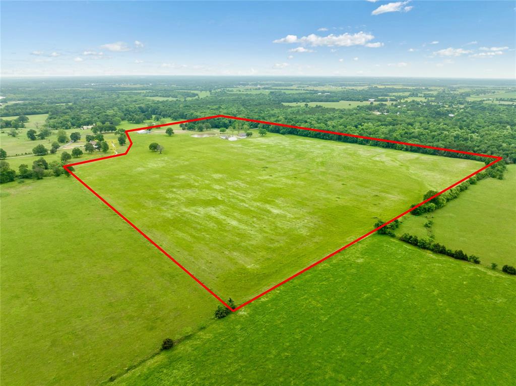 1355 County Road 33100 Sumner, TX 75486 - Photo 7 of 34 Overview of rural landscape featuring property parcel outlined