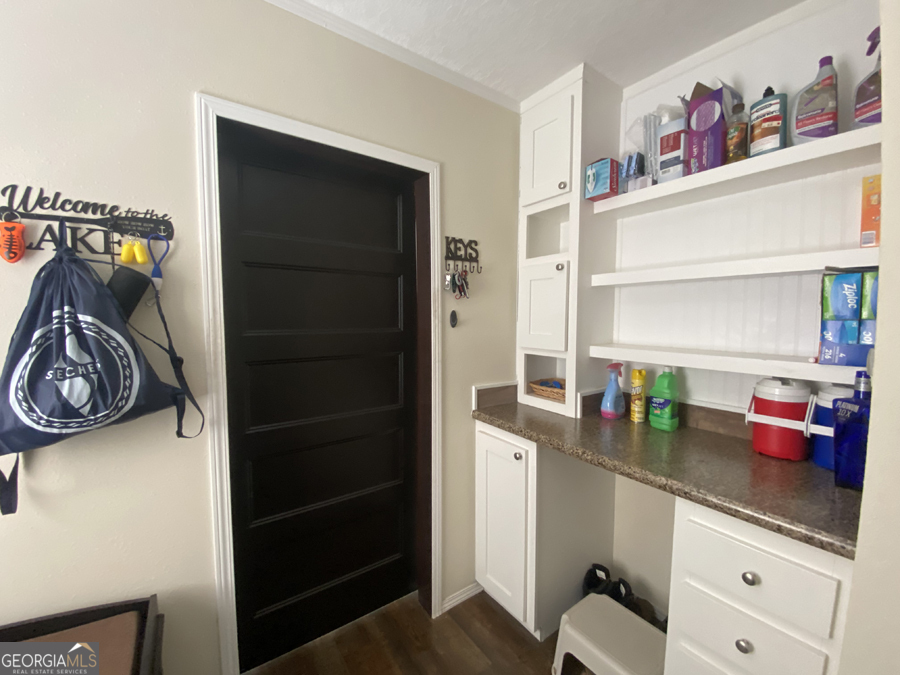 347 River Trail Martin, GA 30557 - Photo 18 of 29 a kitchen with a refrigerator and cabinets