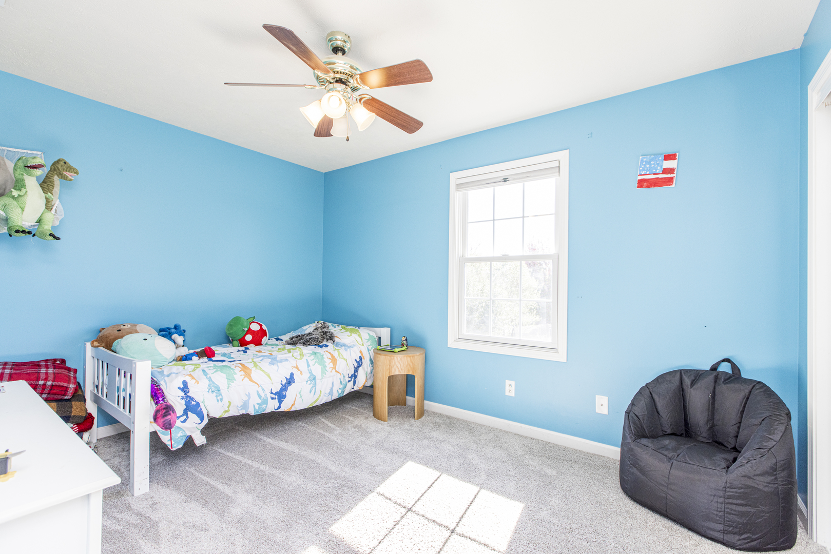 1111 Chippewa Street Normal, IL 61761 - Photo 20 of 35 a bedroom with furniture and a wooden floor