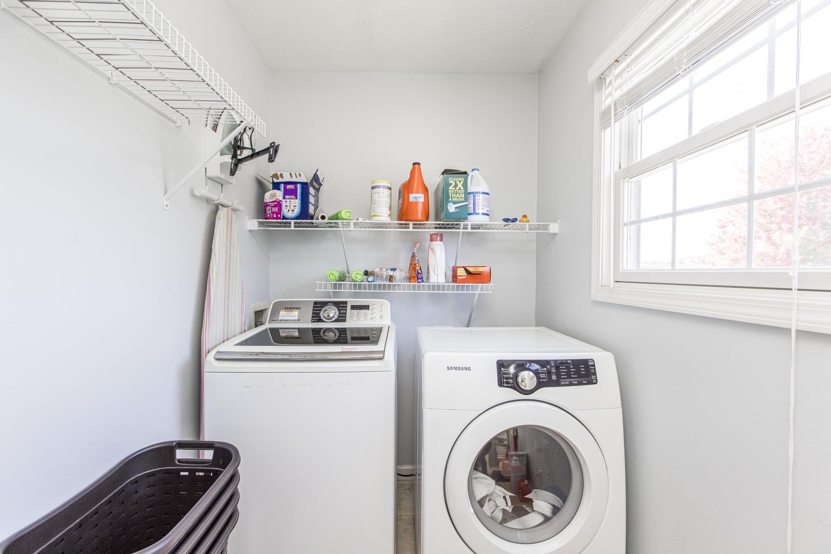 1111 Chippewa Street Normal, IL 61761 - Photo 23 of 35 a utility room with sink dryer and washer