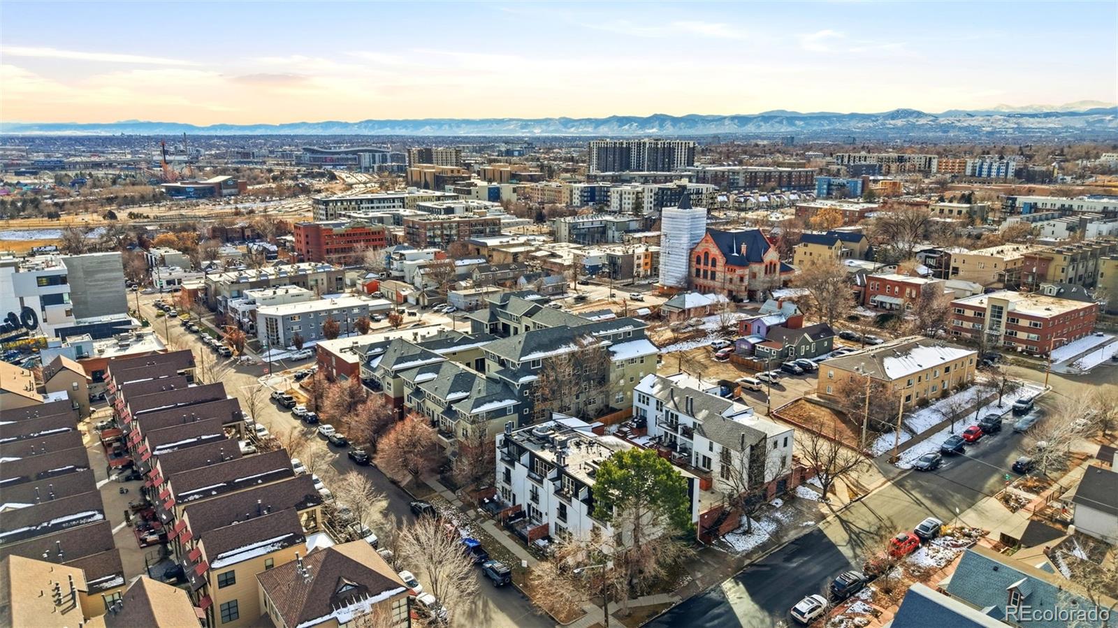 3045 Umatilla Street Denver, CO 80211 - Photo 36 of 48 an aerial view of multiple house