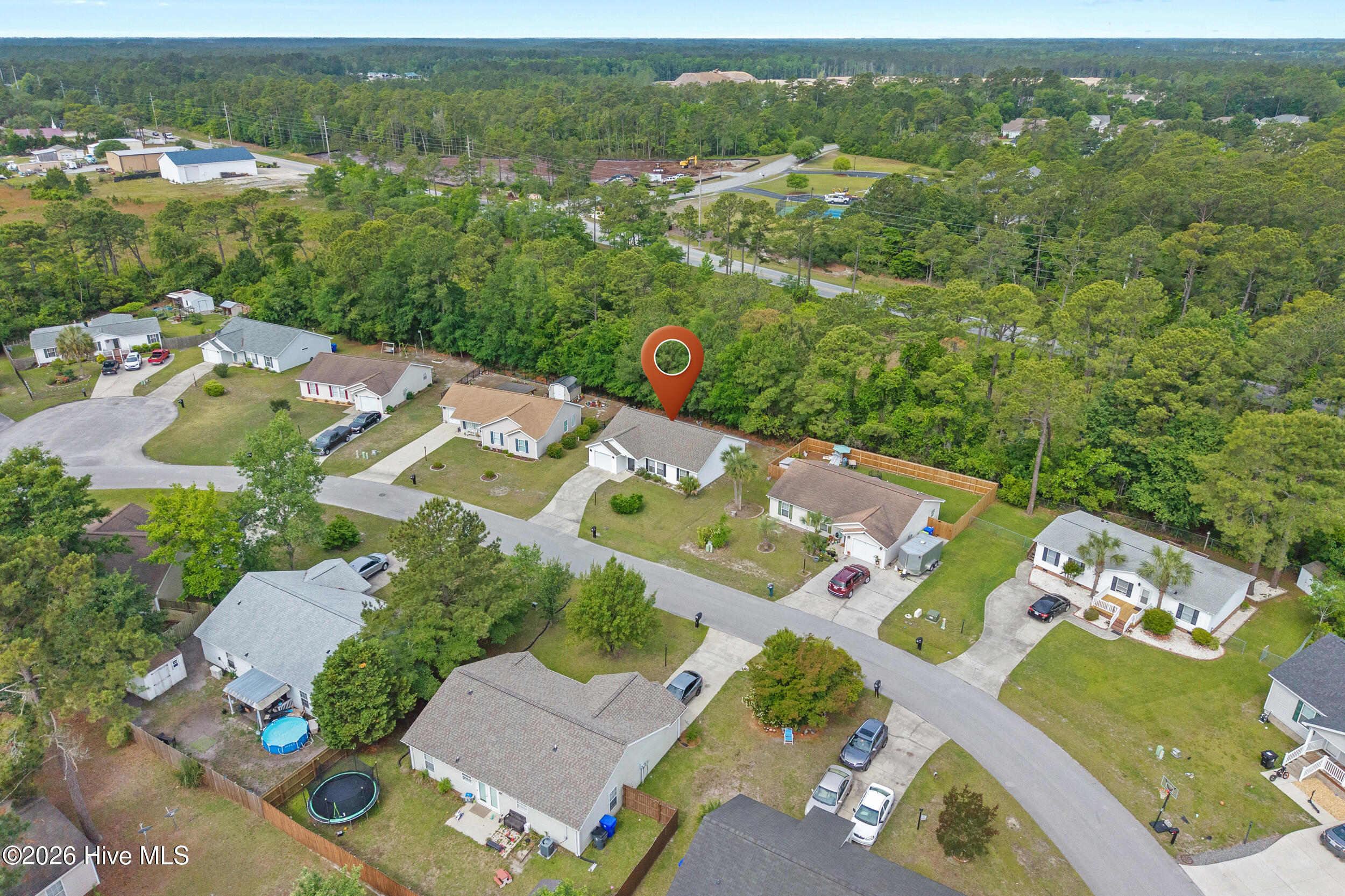4374 Ritz Circle Shallotte, NC 28470 - Photo 24 of 28 Aerial 4374 Ritz Circle