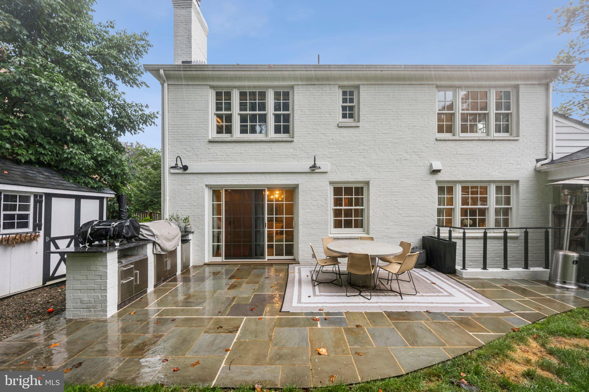 5109 River Hill Road Bethesda, MD 20816 - Photo 20 of 21 a view of a house with dining room and furniture