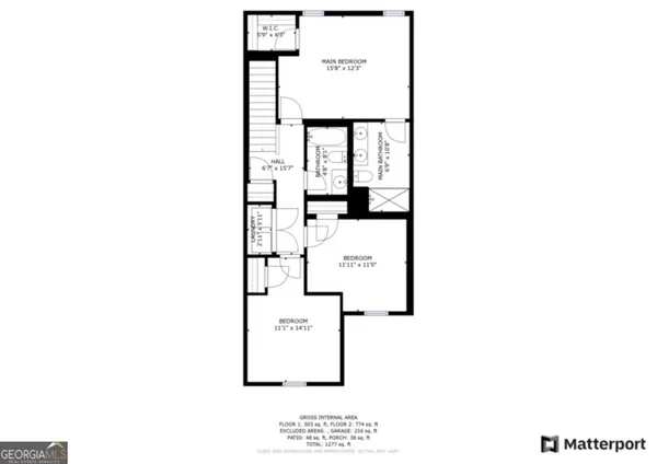 a picture of a floor plan