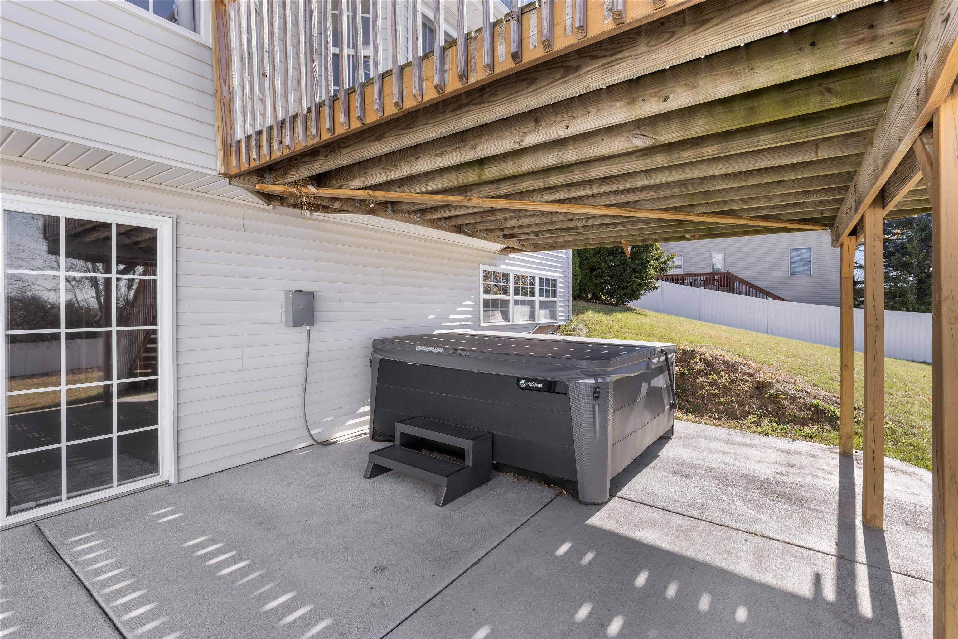 9360 Corriedale Run Roscoe, IL 61073 - Photo 31 of 34 a view of a patio with a table and chairs