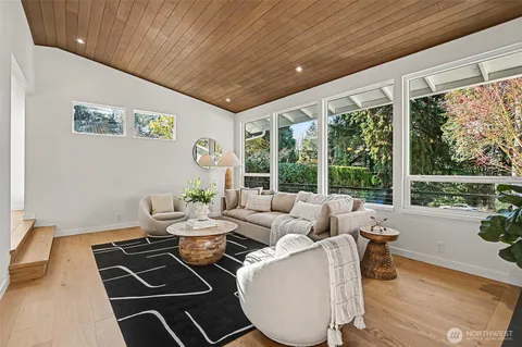 a bathroom with a sink double vanity and a mirror