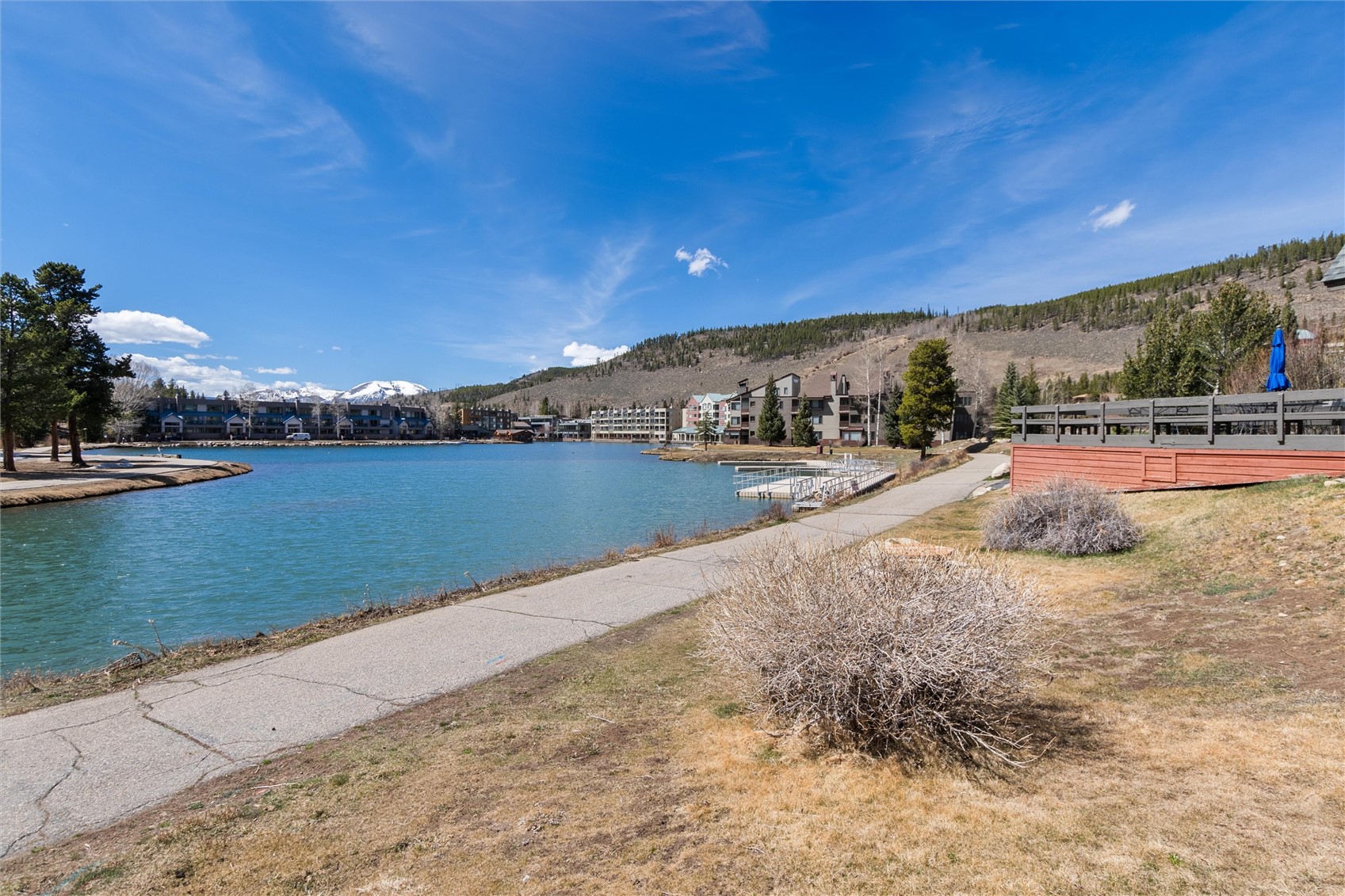 22340 Highway 6, Unit 1804 Keystone, CO 80435 - Photo 41 of 49 a view of a swimming pool and lake view