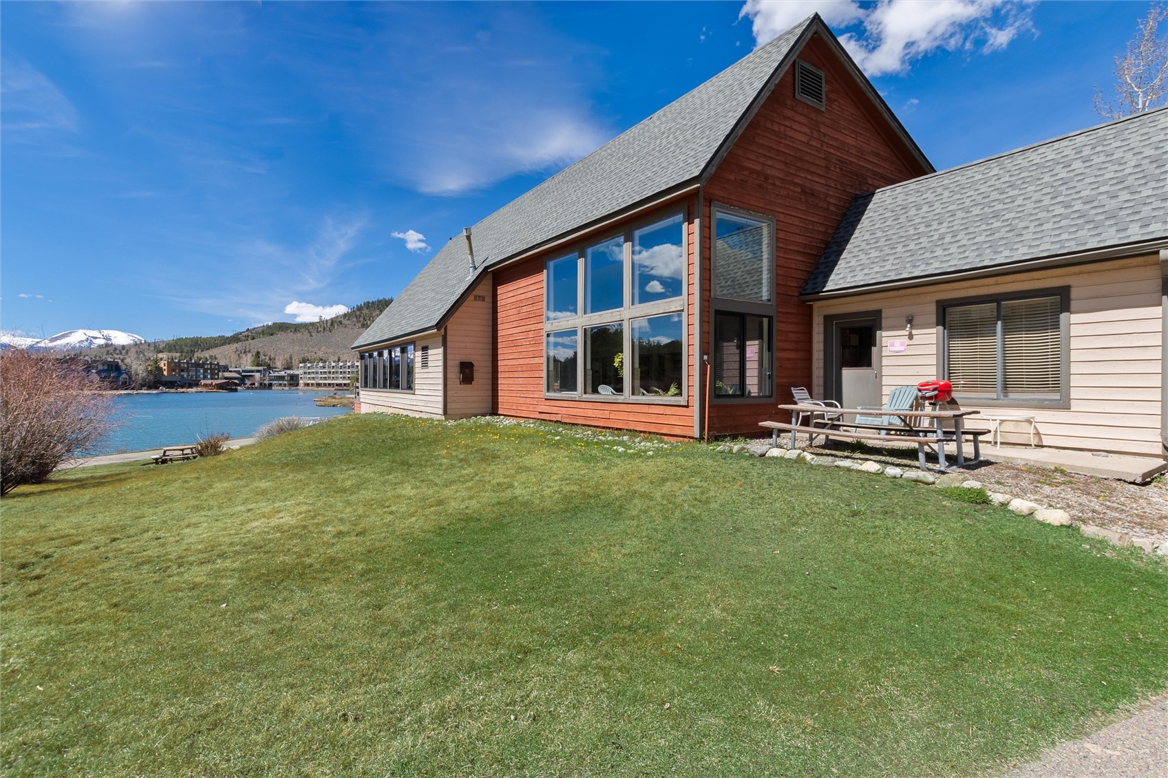 22340 Highway 6, Unit 1804 Keystone, CO 80435 - Photo 42 of 49 a view of a house with a yard