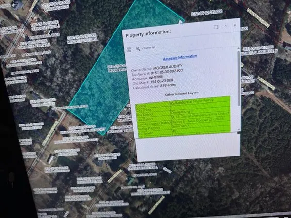 $105,000 | 0 Moorecrum Road Northeast, Orangeburg, SC 29118