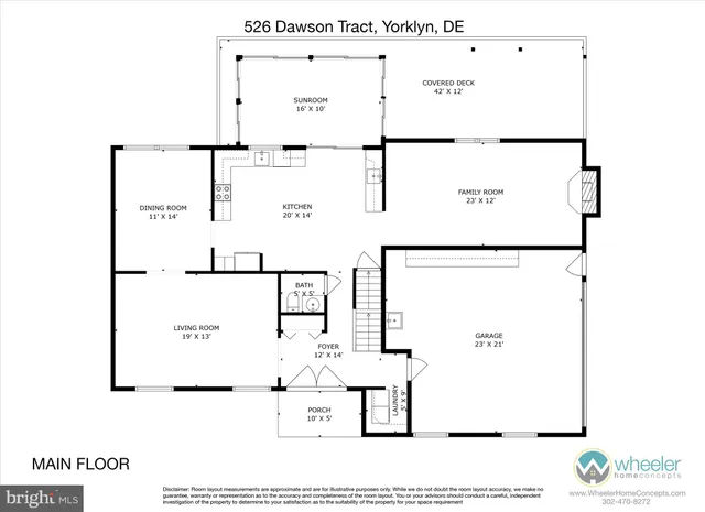 $675,000 | 526 Dawson Tract, Hockessin, DE 19707