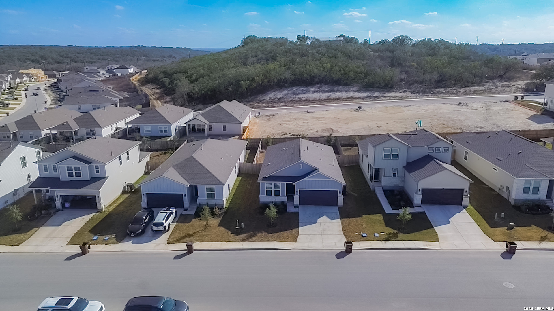 175 Ryan Crossing San Antonio, TX 78253 - Photo 36 of 37 an aerial view of houses with a street