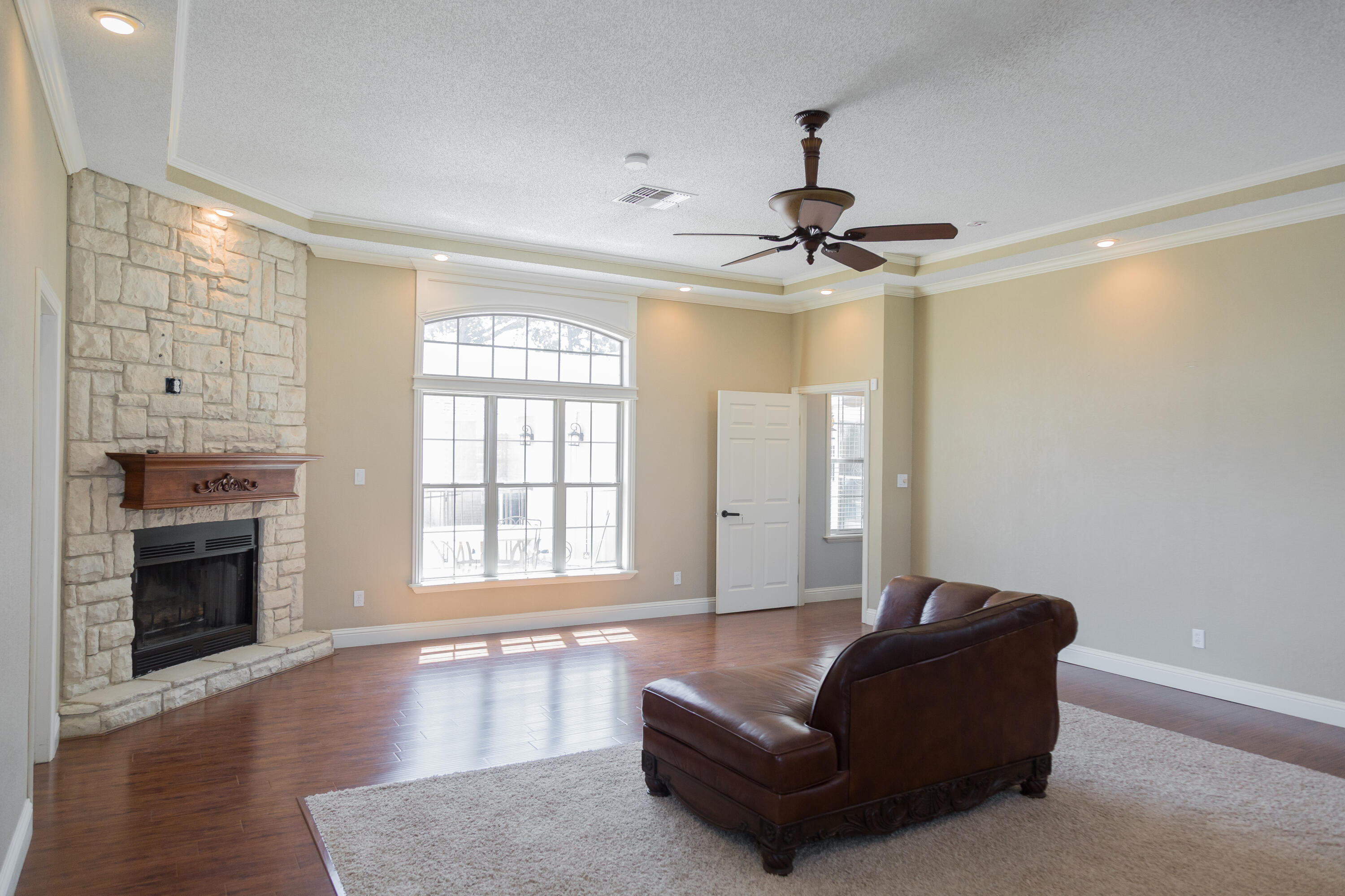 1308 West 24th Street Plainview, TX 79072 - Photo 42 of 85 a living room with furniture and a fireplace