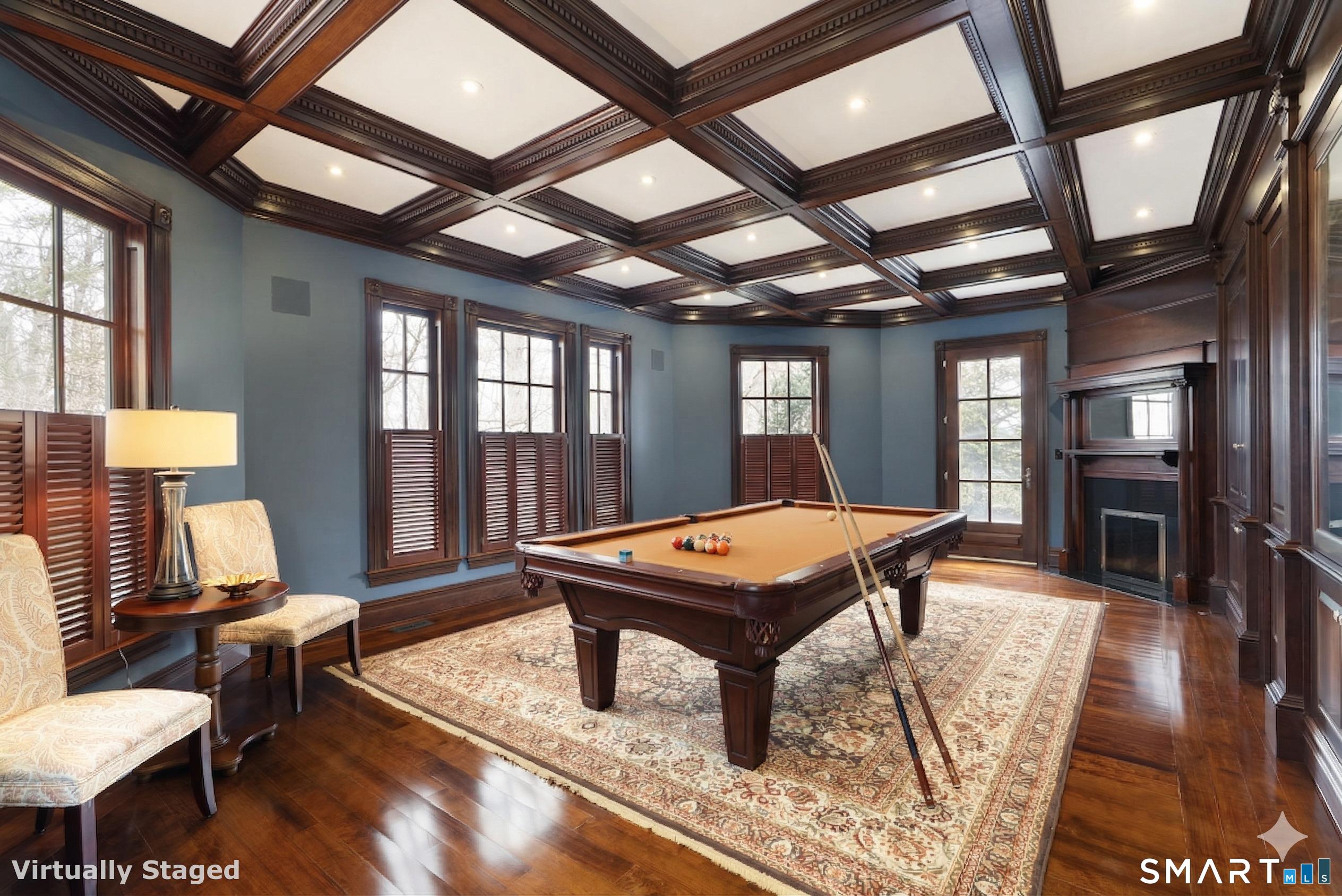 5 Viewpoint Lane Ellington, CT 06029 - Photo 12 of 40 a room with furniture pool table wooden floor and windows