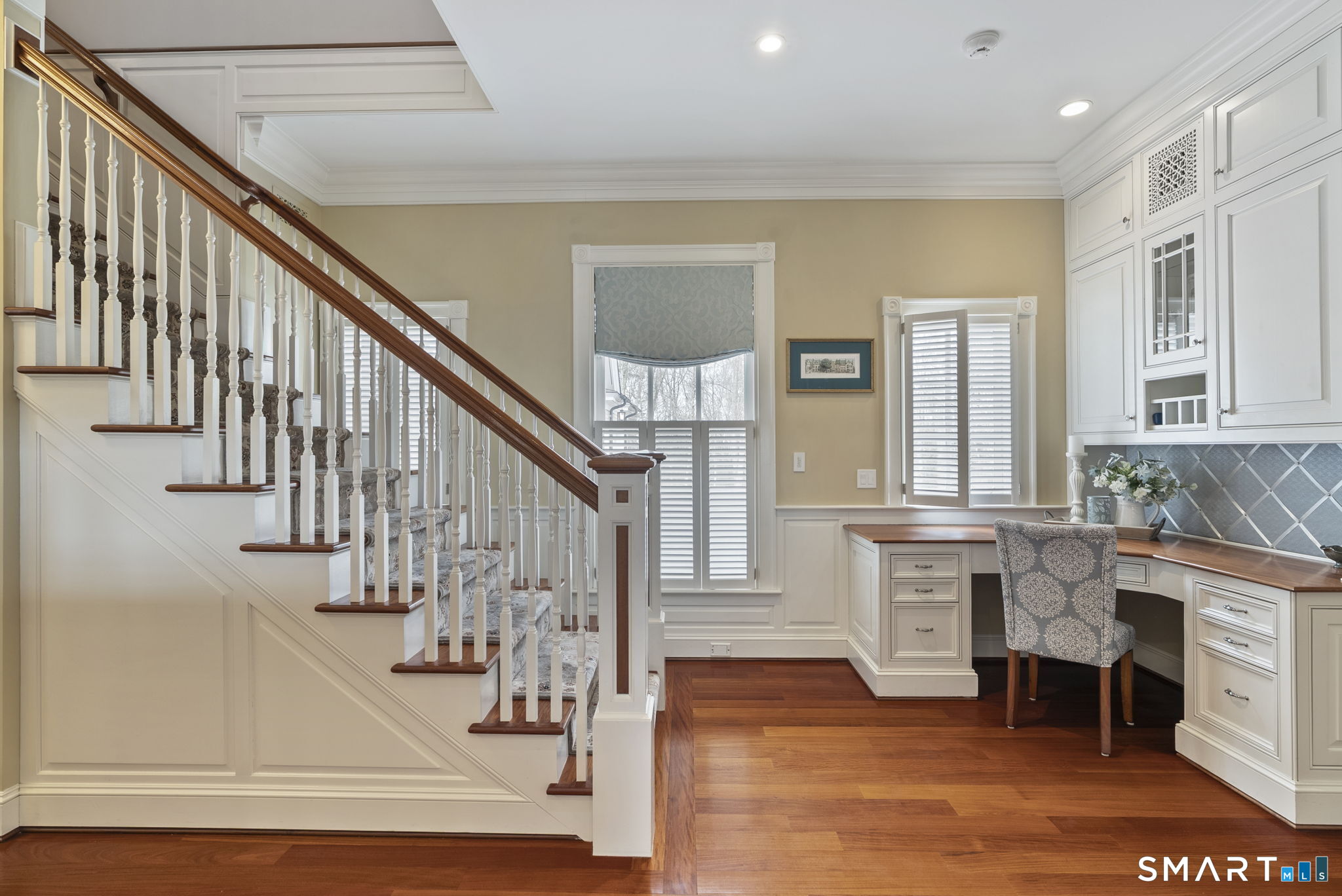 5 Viewpoint Lane Ellington, CT 06029 - Photo 13 of 40 a view of entryway dining room and hall with wooden floor