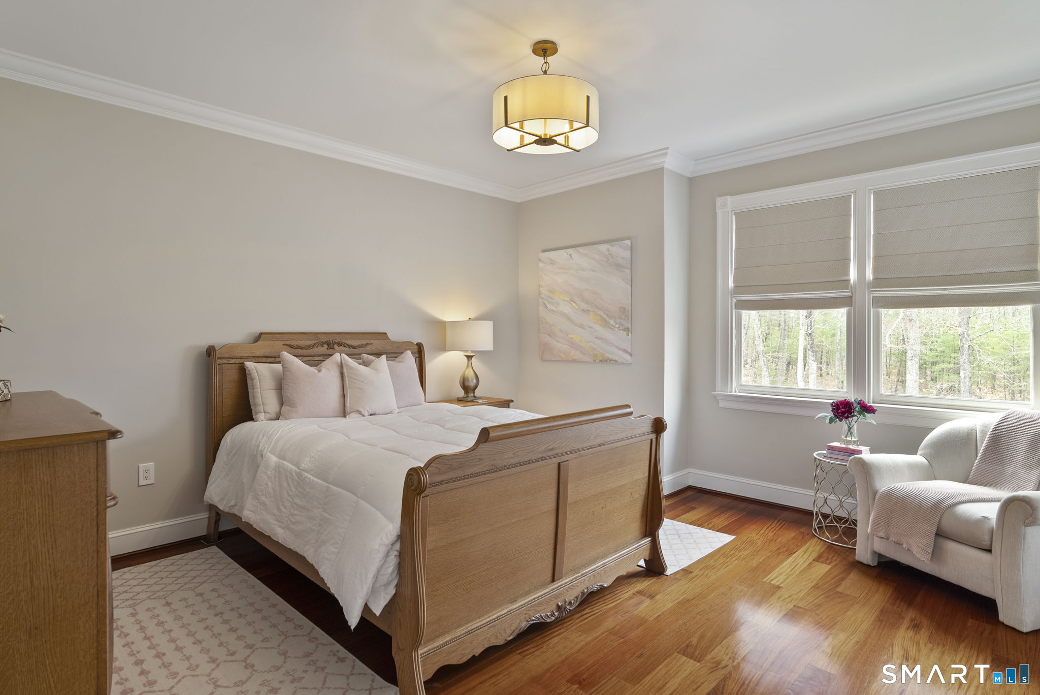 5 Viewpoint Lane Ellington, CT 06029 - Photo 25 of 40 a bed room with a bed and a couch